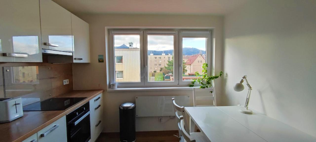 Ferienwohnung Apartman Pod Jestedem Reichenberg Exterior foto